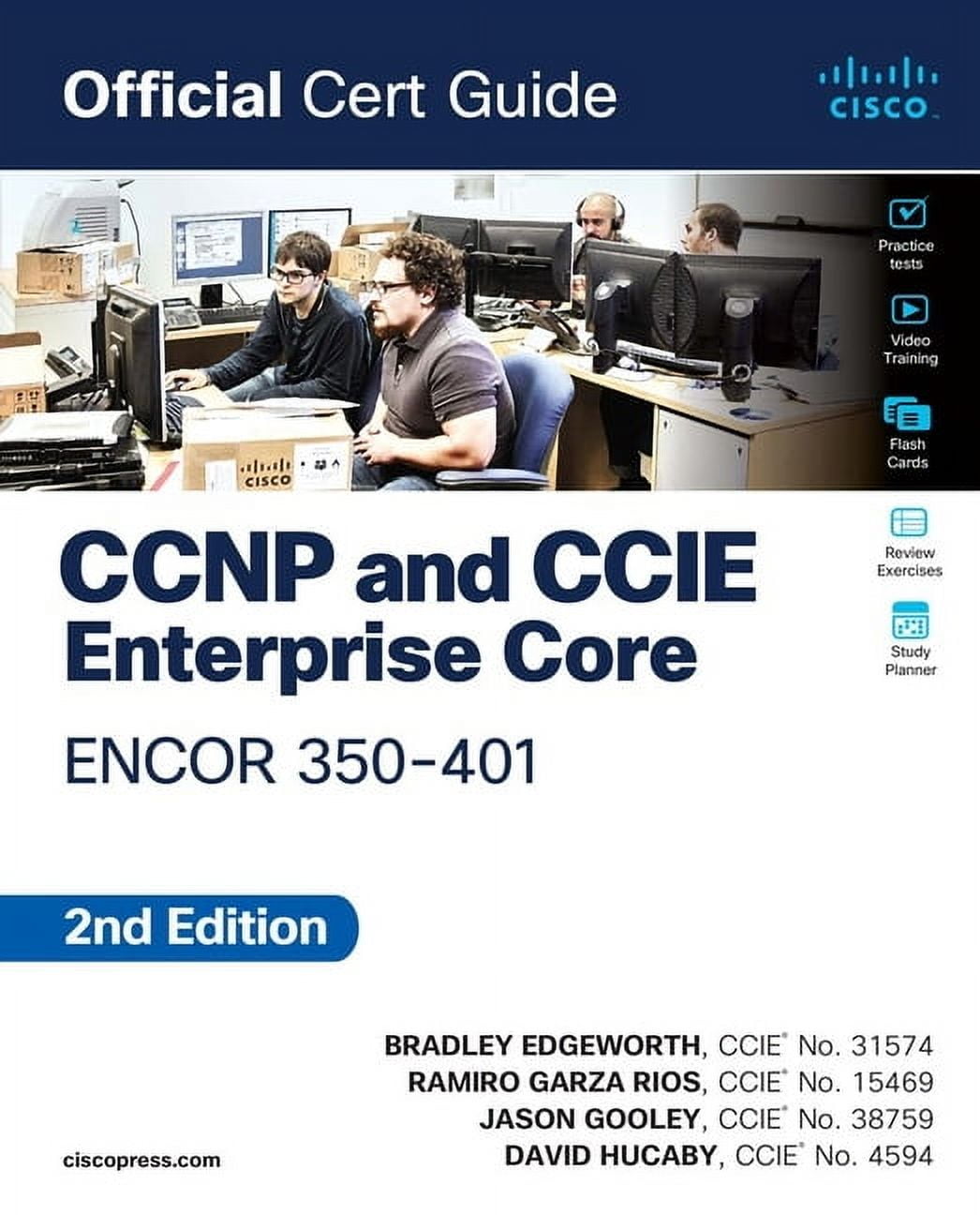 コンピュータ・IT Cisco CCNP SPCOR 350-501 Official Guide CCNP SPCOR 350-501 Official Cert Guide by Brad Riapolov