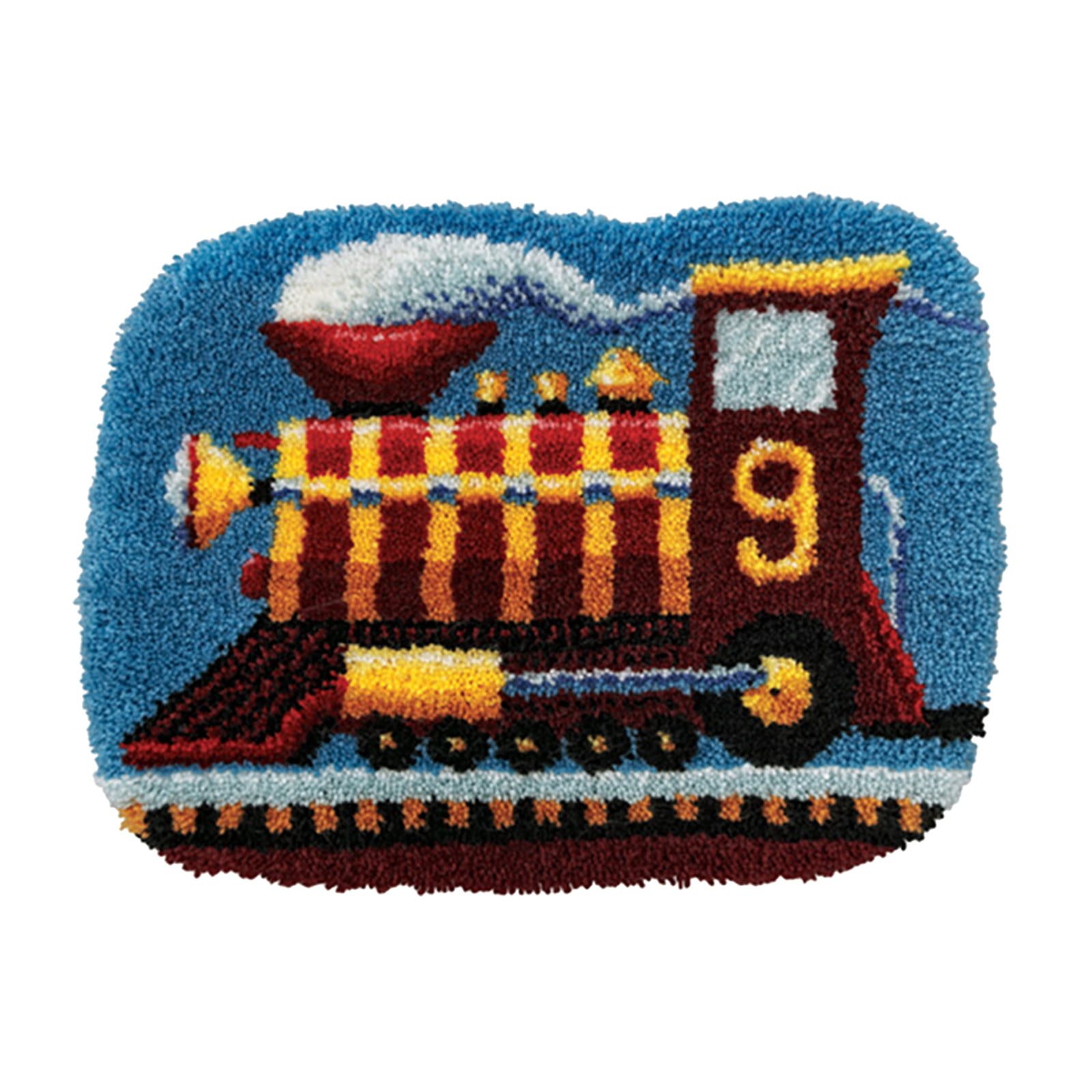 Latch Hook Rug Making Kits for Beginners Embroidery Cartoon Carpet Cushion
