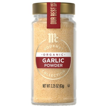 McCormick Gourmet Organic Garlic Powder, 2.25 oz Bottle