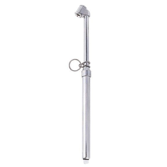 1 Pc Metal Stem Tire Pressure Gauge Accurate Mechanical Air Gage Single Chuck Checker for Motorcycle Bike Car RV SUV