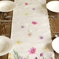thumbnail image 6 of Summer Decorations Floral Table Runner 13x72 Inches Seasonal Holiday Spring Flower Decor Farmhouse Indoor Vintage Theme Gathering Dinner Party AT273, 6 of 6