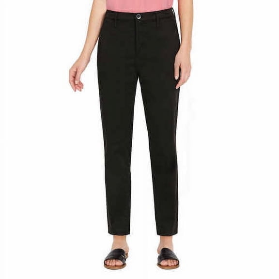Nautica Ladies' Stretch Ankle Pant Size: 12/32, Color: Black