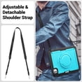 thumbnail image 6 of XYX Case for iPad Pro 11 inch (2025 M5/2024 M4) with Rotating Stand, Shoulder Strap, 2in1 Shockproof Cover, Sky Blue, 6 of 7