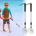 thumbnail image 4 of Sand Sifter Beach Scoop - Telescoping Shovel for Seashell Hunting, Shark Teeth Collecting, and Rock Sifting, 4 of 8