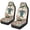 Boho Floral Sea Turtle, variant on Jeiento Funny Raccoon Driver Car Seat Covers Comfortable Front Car Seat Covers Elastic Fabrics Automotive Interior Accessory Universal Fit Most Cars SUV