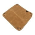 thumbnail image 2 of Bandeja de valet plegable, impermeable, resistente al desgaste, diseño de hebilla de metal, bandeja de valet para camping, escritorio, color caqui, 2 of 14
