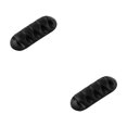 thumbnail image 1 of Bearachild Clips para cables Organizador de cables Soporte para cables adhesivo elástico resistente al desgaste Gestión de cables de amarre para Type3 NO3, 1 of 6
