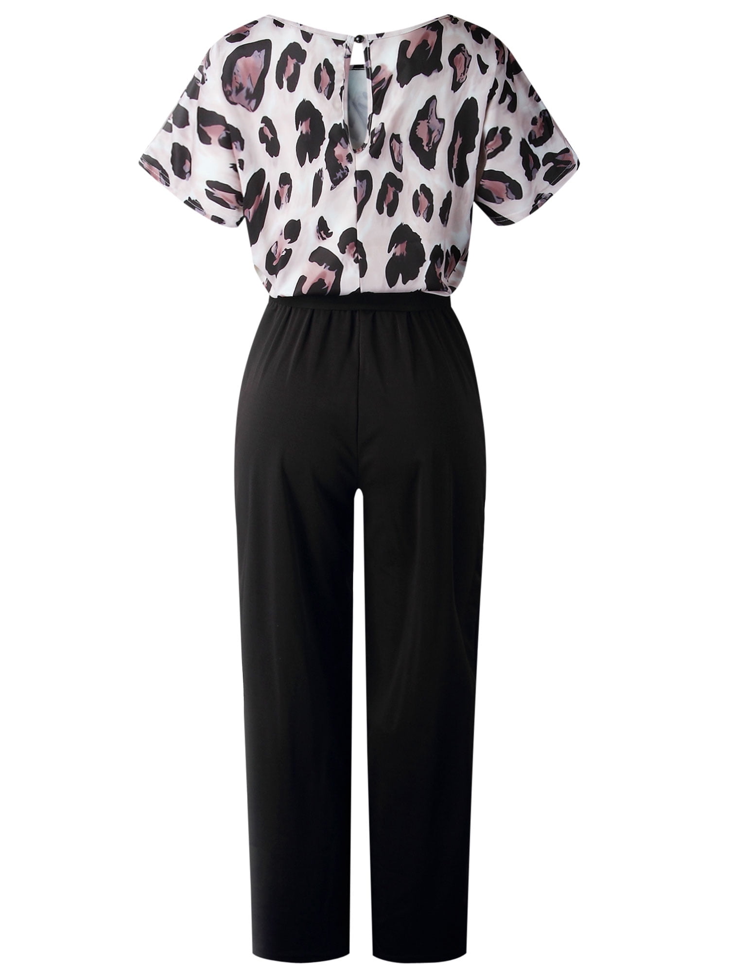 ladies black jumpsuit with sleeves