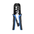 thumbnail image 1 of Labymos Ratcheting Crimping Tool 3 in 1 Multifunction Wire Crimpers Stripper Cutter, 8P 6P Network, 1 of 7