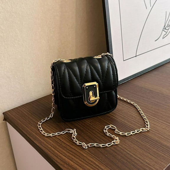 IELGY mini diagonal span lipstick small satchel