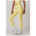 thumbnail image 3 of Pantalones de Yoga de cintura alta ajustados de lijado, pantalones deportivos for levantar la cadera y el vientre, pantalones deportivos for correr al aire libre, 3 of 7