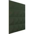 thumbnail image 2 of Ekena Millwork 19 5/8"W x 19 5/8"H Cornelia EnduraWall Decorative 3D Wall Panel, UltraCover Satin Hunt Club Green (12-Pack for 32.04 Sq. Ft.), 2 of 6