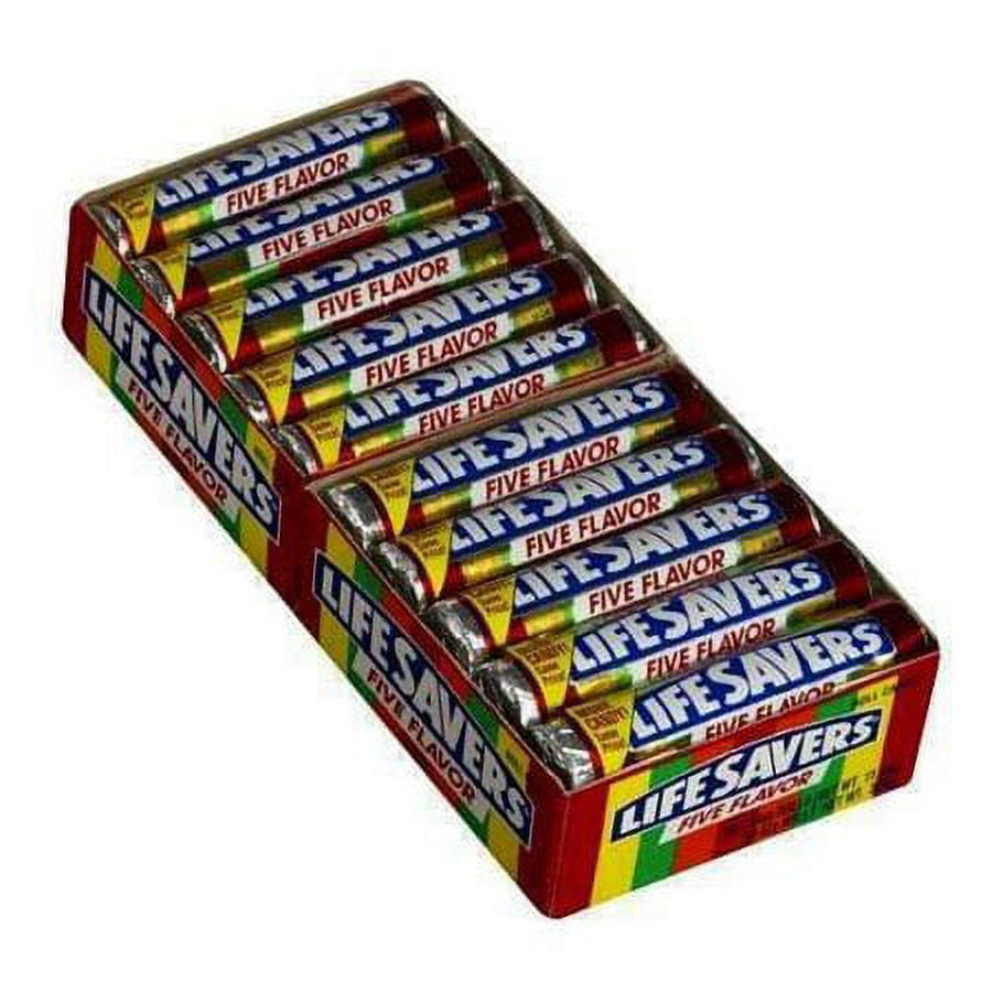 Life Savers Five Flavour, Peg Bag, 150gm, 12 Count {Imported from