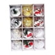 thumbnail image 2 of 12 piezas de adornos de bolas de Navidad, decoraciones para árboles de Navidad, suministros para fiestas, adornos decorativos irrompibles para Conjunto B, 2 of 9