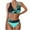 Light Blue B, variant on Plus Size Swimsuit for Women Cute Halter 2 Piece Bikini Sets for Women Modest Bathing Suit Summer Athletic Swimwear