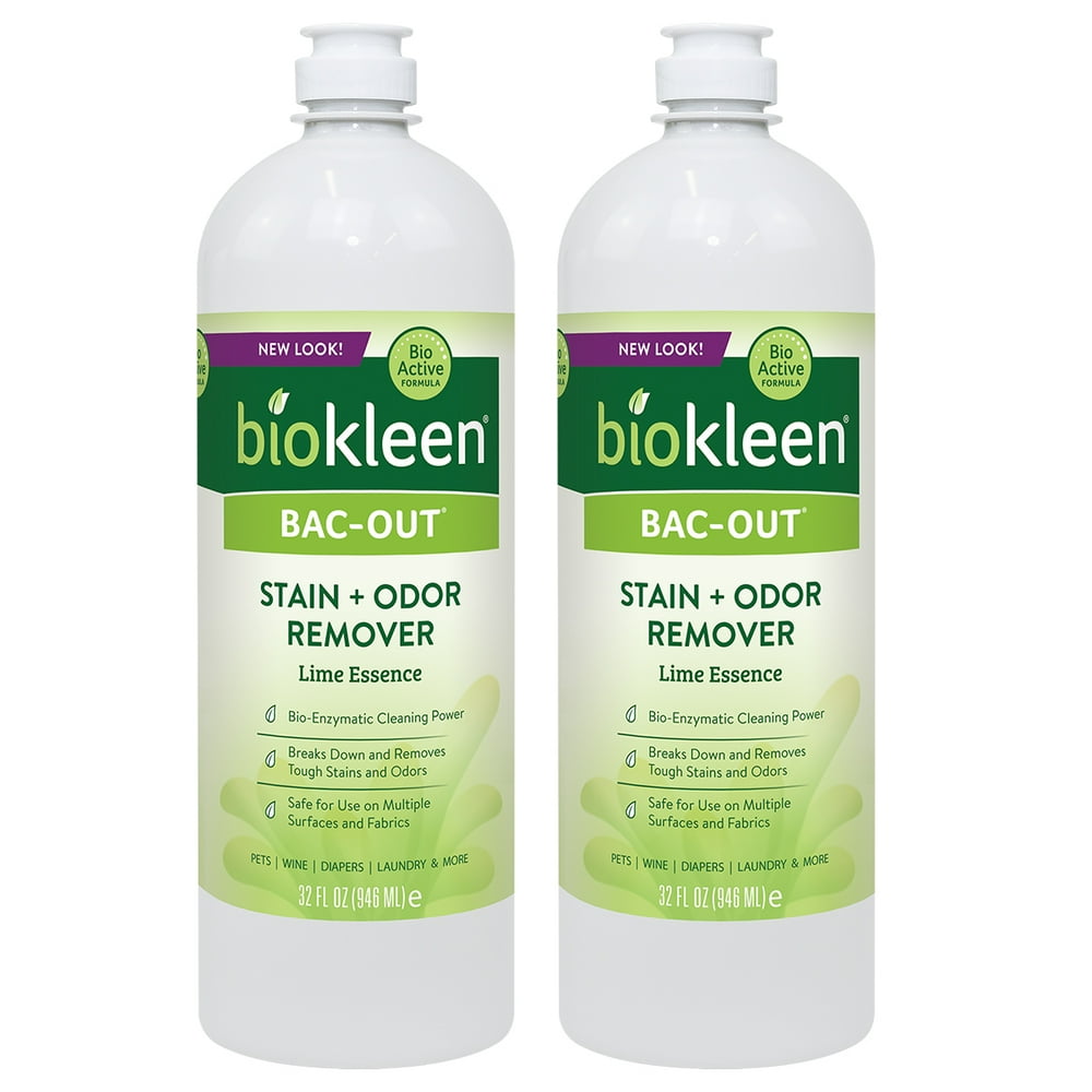 Biokleen BacOut Stain and Odor Remover 32 fl oz (2 Pack) Walmart