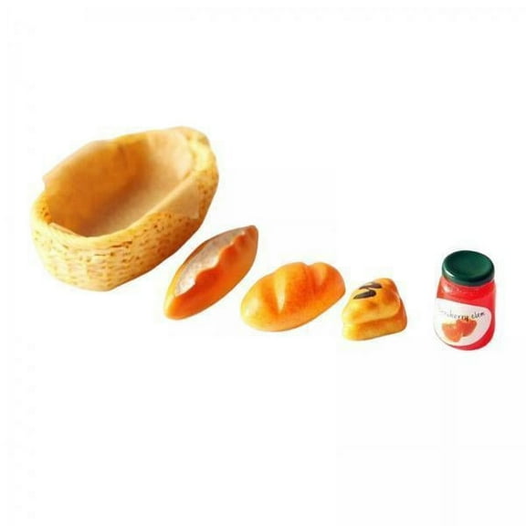 guohui 4xDollhouse Kitchen Toys Early Educational for DIY Doll Gifts