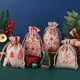 thumbnail image 3 of Bolsa de lino con cordón para Navidad, bolsita de cáñamo para embalaje de dulces y galletas, regalo de Año Nuevo, 5/10 piezas, 10x14, 13x18cm, 3 of 4