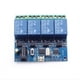 thumbnail image 1 of Módulo de Relé USB de 4 Canales LCUS-4, Relé de Control Inteligente, Interruptor Inteligente USB de 5 V, 1 of 5