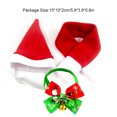 thumbnail image 3 of Conjunto de bufanda con campana de sombrero de Papá Noel Methold disfraz de Navidad para mascotas Type3 NO3, 3 of 6
