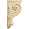 thumbnail image 3 of Ekena Millwork 5"W x 7"D x 14"H Large Grape Corbel, Maple, 3 of 4