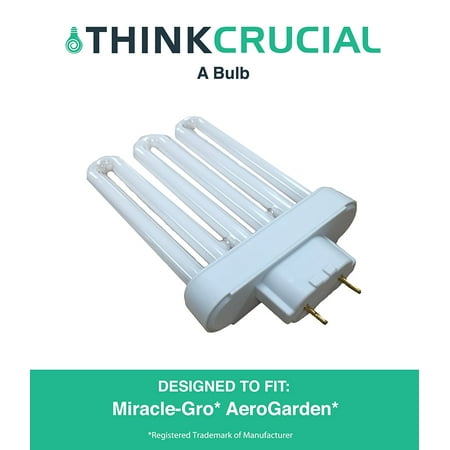 5 Projector Light Bulb - High Efficiency Miracle-Gro AeroGarden A Grow Bulb, Premium Fluorescent Light Projection, 7 x 4 x 5 in., Part # 100633, by By Think Crucial