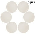 thumbnail image 2 of Coofit 6PCS Similicuir Sous-Verre Imperméable à la Chaleur Coupe Ronde Sous-Verre, 2 of 10