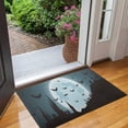 thumbnail image 2 of Horror Pumpkin Ghost No Slip Door Mat - Innovative Design x Inch Halloween Pumpkin Nonskid Door Mats Layered Door Mats for Entryway Porch Entryway Kitchen, 2 of 7