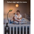 thumbnail image 4 of Luz Clip on Light Glocusent de 72 LED con luz nocturna ámbar, 4 of 6