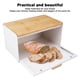thumbnail image 3 of Almacenamiento De Pan De Madera Natural ANGGREK Vintage Resistente Grande, 3 of 7