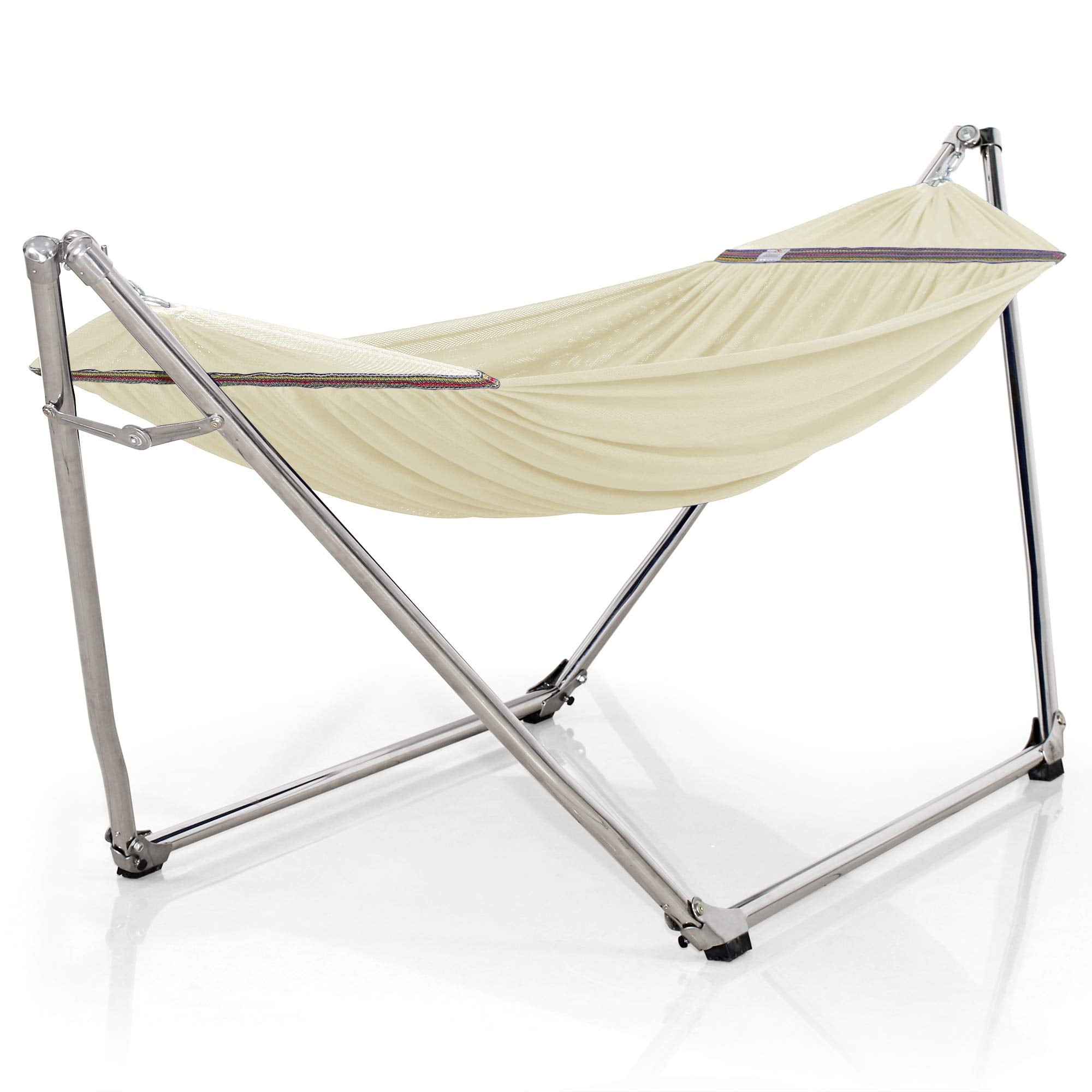 Grey Tranquillo WUQT Adjustable Foldable Polyester Net and Carry Bag