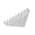 thumbnail image 1 of Acrylic Riser Display Shelf Handbag Purse Glasses Cosmetic Display Organizer Holder Display Stand 8 Tiers, 1 of 9