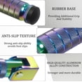 thumbnail image 2 of Reposapiés plegables para motocicleta JXPANG M8, estriberas coloridas, 2 of 7