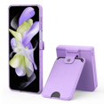 thumbnail image 1 of for Samsung Galaxy Z Flip 5 Case Spring Hinge Protection, Z Flip 5 Case with Card Pack Holder, All-Inclusive PC Shockproof Cover for Z Flip 5, 1 of 3