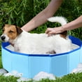 thumbnail image 7 of Foldable Pet Dog Swimming Pool,Plastic Anti-Slip PVC Bathing Tub Swimming Pool Durable Fiberboard, 7 of 7