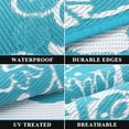 thumbnail image 3 of Alfombra de exterior Pauwer, 183 x 274 cm, impermeable, reversible, 3 of 8