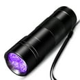 thumbnail image 1 of Linterna violeta 12led Lámpara de detección de dinero UV Ultravioleta 395 Detección de agente fluorescente JAMW Sencillez, 1 of 5