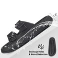 thumbnail image 3 of VONMAY Unisex Slides Sandals Thick Sole Pillow Sandals with Adjustable Double Buckle, 3 of 8