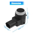 thumbnail image 3 of 4pcs  Parking Assist Sensor Reverse Backup Parking Sensor for Dodge Journey for Durango for Jeep 1EW63TZZAA, 3 of 6