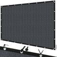 thumbnail image 3 of Jane Stone 6'X8' Rectangular 200 GSM UV Protected 100% HDPE Shade Cloth with Grommets,90% UV Block Outdoor Canopy Screen,Blue Gray, 3 of 7