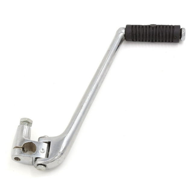 15mm Eje Goma Aluminio Moto Motor Arranque Rápido Arranque Palanca para Harley