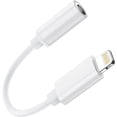 thumbnail image 1 of Lightning to 3.5 mm Headphone Jack Audio Aux Adapter [Apple MFi Certified], iPhone 3.5mm Headphones/Earphones Jack Aux Audio Dongle Adapter Compatible with iPhone 14 Pro Max/13/12/11/X/8/7-All iOS, 1 of 5
