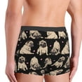 thumbnail image 5 of Balery French Bulldog Men's Boxer Briefs, Soft and Breathable Cotton Underwear with nylon Waistband-Small, 5 of 9