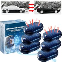 Tupukom 6 Pcs Electromagnetic Anti-freezing Device,Electromagnetic Car Snow Removal Device,Electromagnetic Wave Anti Freezing,Defroster for Car Windshield,Snow Remover for Cars