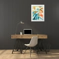 thumbnail image 3 of Nai, Danhui 19x24 White Modern Wood Framed Museum Art Print Titled - Colorful Abstract I, 3 of 4