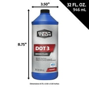 Super Tech DOT 3 Brake Fluid, 32 oz
