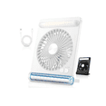 thumbnail image 1 of Ventilador Portátil Recargable Ventilador De Piso Con Luz Xtellar blanco, 1 of 4