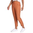 thumbnail image 4 of RBX Active Women's Ribbed Side Woven Ankle Pant With Pockets, 4 of 5