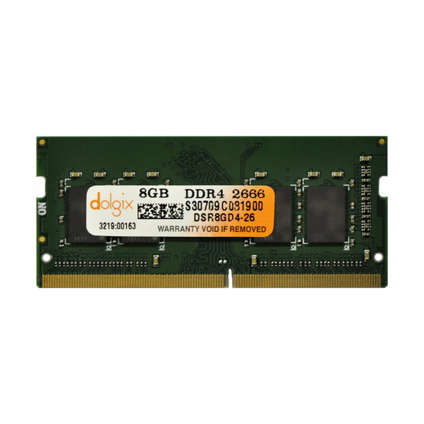 Dolgix 8gb Ddr4 Pc4 2666mhz Sodimm 260pins 1 2v Laptop Memory Ram Module Upgrade Walmart Com Walmart Com