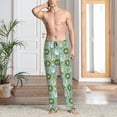 thumbnail image 2 of Rateoe Chicken Laying Eggs Pattern Men’s Ultra-Soft Comfy Pajama Lounge Pants Sleepwear,Comfortable Lounge Wear,lightweight Pajamas, Casual Home Wear-Small, 2 of 6